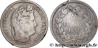 FRANCE 2 francs Louis-Philippe LOUIS-PHILIPPE I Rouen 1837 (27mm, 9,78g, 6h) -
