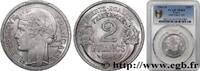 FRANCE 2 francs Morlon, aluminium PROVISIONAL GOVERNEMENT OF THE FRENCH REPUBLIC Beaumont-Le-Roger 1945 (27mm, g, 6h) -