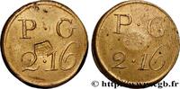FRANCE Poids monétaire pour la demi-guinée ANGLETERRE - POIDS MONÉTAIRE n.d. (18,5mm, 4,15g, 6h) -