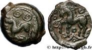 FRANCE Bronze EPV au cheval et au sanglier enseigne GALLIA - AULERCI EBUROVICES (Area of Évreux) Évreux (27) c.60-50 AC. (16,5mm, 2,76g, 9h) -