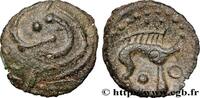 FRANCE Bronze “au clown” et au sanglier GALLIA - AULERCI EBUROVICES (Area of Évreux) Évreux (27) c.60-50 AC. (14,5mm, 1,04g, 2h) -