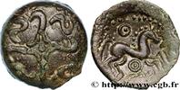 FRANCE Bronze au swastika GALLIA - CARNUTES (Beauce area) Chartres (28) c. 60-40 AC. (15mm, 3,06g, h) -