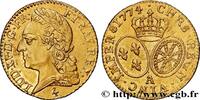 FRANCE Louis d'or aux écus ovales, buste lauré LOUIS XV THE BELOVED Paris 1774 (24mm, 8,16g, 6h) -