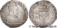 FRANCE Teston à la tête nue, 1er type CHARLES IX COINAGE IN THE NAME OF HENRY II Lyon 1560 (30mm, 9,52g, 2h) -