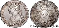 FRANCE Demi-écu aux branches d'olivier LOUIS XVI Paris 1791 (32,5mm, 14,77g, 6h) -