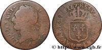 FRANCE Demi-sol dit à l'écu LOUIS XVI Lille 1785 (25mm, 4,90g, 6h) -