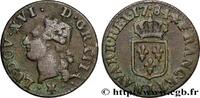 FRANCE Liard dit à l'écu LOUIS XVI Bayonne 1784 (22mm, 2,89g, 6h) -