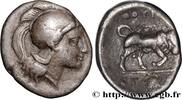 Hellenistic 1 (323 BC to 188 BC) Triobole LUCANIA - THOURIOI Thurium, Lucanie c. 350-300 AC. (12mm, 1,15g, 7h) -