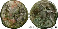 Hellenistic 1 (323 BC to 188 BC) Hemidrachme ou demi-unité BRUTTIUM - BRETTIAN LEAGUE Locres ou Crotone, Bruttium 214-211 AC. (17mm, 3,05g, 12h) -