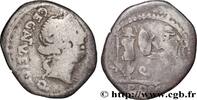 THE REPUBLIC (280 BC to 27 BC) Quinaire EGNATULEIA Rome 97 AC. (16mm, 1,43g, 6h) -