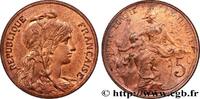 FRANCE 5 centimes Daniel-Dupuis III REPUBLIC 1905 (25mm, 5,03g, 6h) -