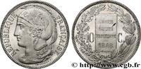 FRANCE Concours de 10 centimes, essai en étain par Dieudo II REPUBLIC Paris 1848 (30mm, 7,97g, 6h) -