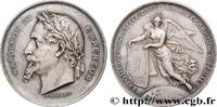 FRANCE Médaille, Exposition universelle, Services rendus EXPOSITIONS UNIVERSELLES 75 - Paris 1867 (36,5mm, 21,9g, 12h) -
