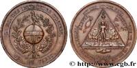 FRANCE LES IMITATEURS D’OSIRIS LOGES A L’ORIENT DE PARIS - LOGES PARISIENNES 1819 (35,5mm, 20,51g, 12h) -