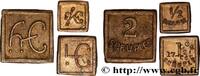 FRANCE Lot de trois poids d’apothicaire, 1/2 scruple, 1 s ANGLETERRE - POIDS MONÉTAIRE n.d. (14,5mm, 4,55g, 12h) -