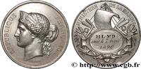 FRANCE Médaille de mariage, Sport nautique AMOUR ET MARIAGE 1890 (41mm, 36,12g, 12h) -