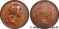 FRANCE Médaille, Mariage de Marie-Thérèse et Louis de Fra AMOUR ET MARIAGE 1745 (41,5mm, 28,28g, 12h) -