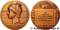 FRANCE Médaille, Établissements Goulet-Turpin ENTREPRISES, INDUSTRIES ET COMMERCES DIVERS Monnaie de Paris 1962 (59mm, 97,74g, 12h) -