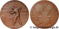 FRANCE Médaille, Syndicat de la Boulangerie BOULANGERIE et PÂTISSERIE : Corps de métier et compagnonnage n.d. (67mm, 147,49g, 12h) -