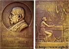 FRANCE Plaquette, Georges Pallain gouverneur de la Banque BANQUE DE FRANCE 1920 (64,5mm, 76,51g, 12h) -