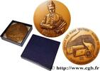 FRANCE Médaille, Amicale des globes trotteurs, 75eme anni BANQUE DE FRANCE Monnaie de Paris 1983 (71,5mm, 178,02g, 12h) -
