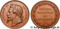 FRANCE Médaille, Conseil municipal CONSEIL GÉNÉRAL, DÉPARTEMENTAL OU MUNICIPAL - CONSEILLERS 94 - Saint-Mandé n.d. (36,5mm, 19,84g, 12h) -