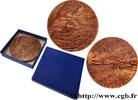 FRANCE Médaille, Mont Saint Michel par Adam MONUMENTS Monnaie de Paris 1972 (71mm, 186,52g, 12h) -
