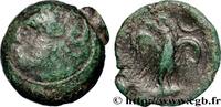 FRANCE Bronze lourd à l’aigle et au croissant GALLIA - CARNUTES (Beauce area) Chartres (28) c. 52 AC. (19mm, 5,62g, 3h) -