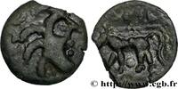 FRANCE Bronze au loup, tête à droite GALLIA - CARNUTES (Beauce area) Chartres (28) c. 60-40 AC. (15mm, 2,26g, 3h) -