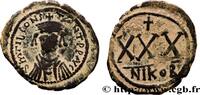 THE EMPIRE FROM ANASTASIUS TO MAURICE TIBERIUS (49 Trois quarts de follis TIBERIUS II CONSTANTINE Nicomédie 578-579 (32,5mm, 11,25g, 7h) -