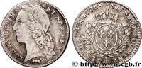 FRANCE Dixième d'écu aux branches d’olivier, tête ceinte LOUIS XV THE BELOVED Orléans 1766 (21,5mm, 2,83g, 6h) -
