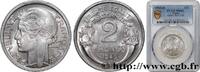 FRANCE 2 francs Morlon, aluminium PROVISIONAL GOVERNEMENT OF THE FRENCH REPUBLIC Beaumont-Le-Roger 1945 (27mm, 2,20g, 6h) -