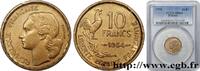 FRANCE 10 francs Guiraud IV REPUBLIC 1954 (19,98mm, 3g, 6h) -