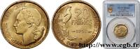 FRANCE 20 francs G. Guiraud IV REPUBLIC 1951 (23,5mm, 4g, 6h) -