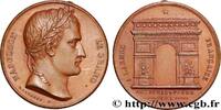 FRANCE Médaille, Inauguration de l’Arc de Triomphe MONUMENTS 1836 (26mm, 12,69g, 12h) -