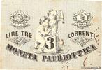 ITALY 3 Lire Correnti ITALY 3 Lire Correnti 1848 F -