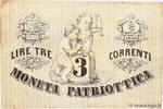 ITALY 3 Lire Correnti ITALY 3 Lire Correnti 1848 F -