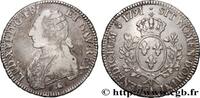 FRANCE Écu aux branches d'olivier LOUIS XVI Paris 1791 (41,5mm, 29,18g, 6h) -