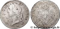 FRANCE Écu aux branches d’olivier, tête ceinte d’un bande LOUIS XV THE BELOVED Paris 1743 (42mm, 28,91g, 6h) -
