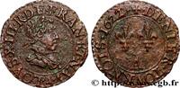 FRANCE Denier tournois, type 3 LOUIS XIII Paris 1622 (15mm, 0,76g, 6h) -