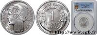FRANCE 1 franc Morlon, légère IV REPUBLIC 1957 (23mm, 1,30g, 6h) -