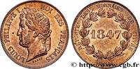 FRANCE Refonte des monnaies de cuivre, essai au module de LOUIS-PHILIPPE I - 1847 (26,00mm, 8,41g, 6h) -