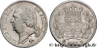 FRANCE 2 francs Louis XVIII LOUIS XVIII La Rochelle 1817 (27mm, 10,06g, 6h) -