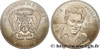 SAO TOME AND PRINCIPE 500 Dobras Proof Elvis Presley SAO TOME AND PRINCIPE 1993 (38,61mm, 26,60g, 6h) -