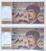 FRANCE 20 Francs DEBUSSY Modifié Lot FRANCE 20 Francs DEBUSSY Modifié Lot 1997 UNC- -