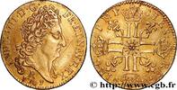 FRANCE Louis d'or au soleil, faux d’époque LOUIS XIV THE SUN KING Villeneuve-lès-Avignon 1709 (25mm, 8,02g, 6h) -