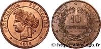 FRANCE 10 centimes Cérès III REPUBLIC Paris 1872 (30mm, 9,99g, 6h) -