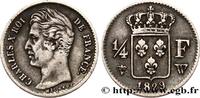 FRANCE 1/4 franc Charles X CHARLES X Lille 1829 (15mm, 1,27g, 6h) -
