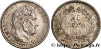 FRANCE 25 centimes Louis-Philippe LOUIS-PHILIPPE I Rouen 1845 (15mm, 1,25g, 6h) -