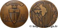 FRANCE Médaille, Chambre de commerce, d’agriculture et d’ CHAMBRES DE COMMERCE Sénégal, Dakar 1954 (73,5mm, 156,26g, 12h) -